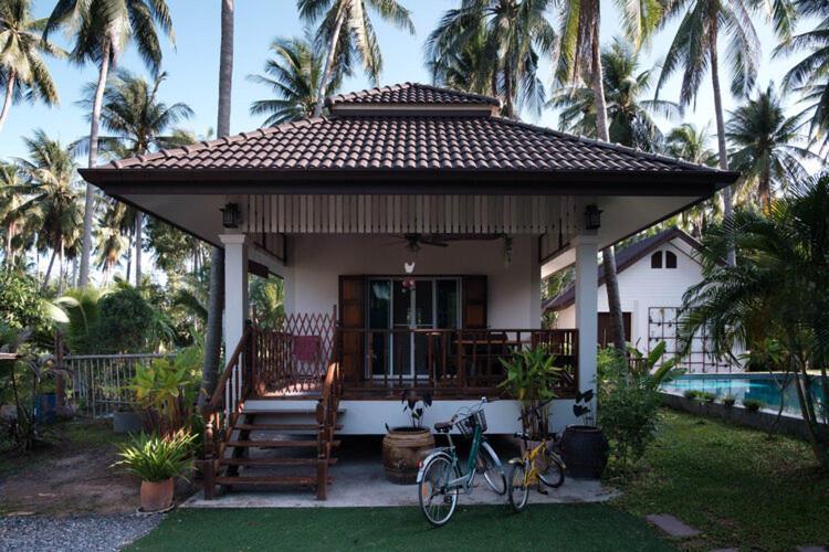 Coconut Tree Homestay Ban Wa Thon Buitenkant foto